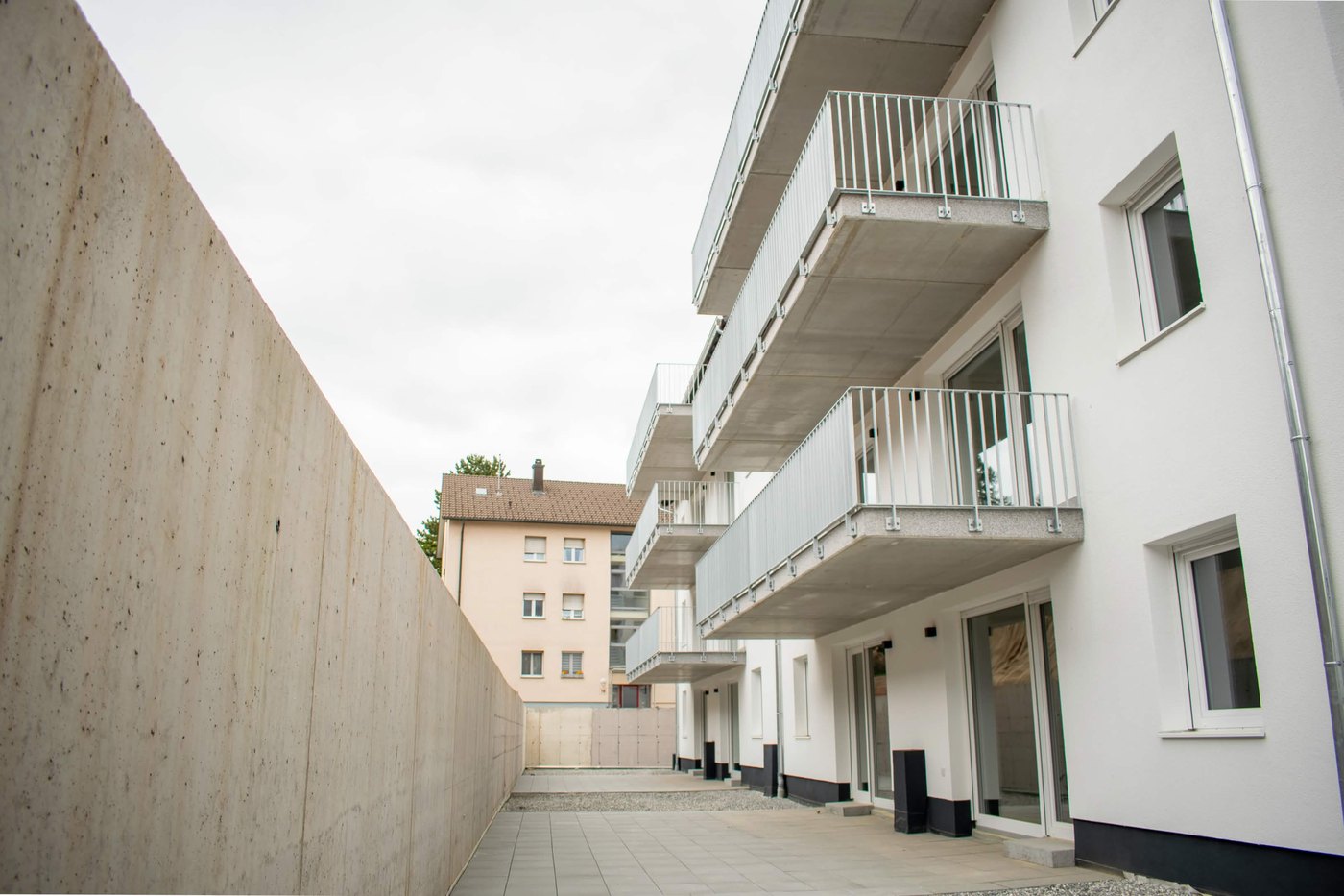 Immobilienfoto vorher, unbearbeitet